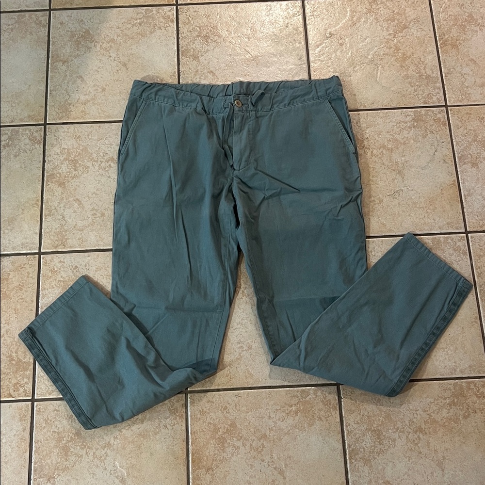 NWT Alberto Dynamic Superfit Regular Slim Fit Pants Army Green, W38 L32‎